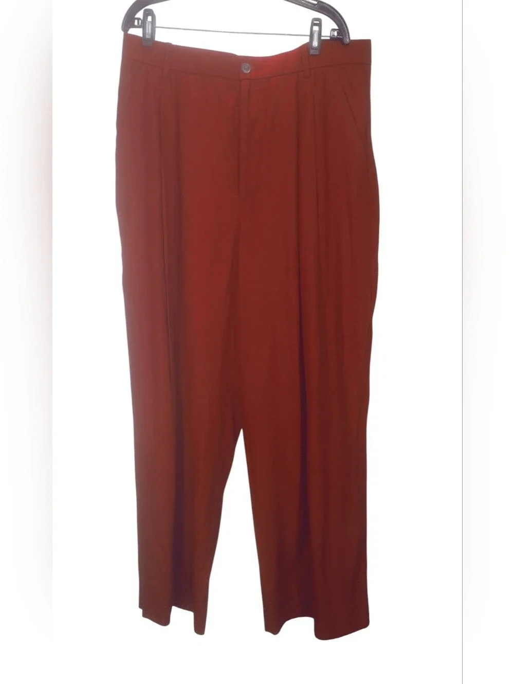 Banana Republic Pants Linen Blend Rust Size 16